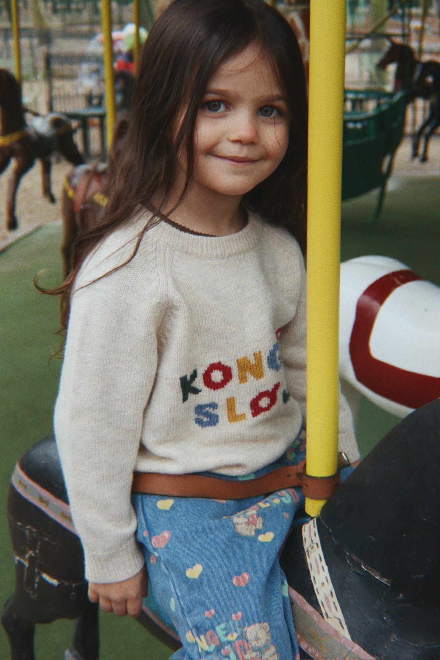 Konges Sløjd Konges Sløjd - Billy Knit Sweater - Off White - Pearls & Swines