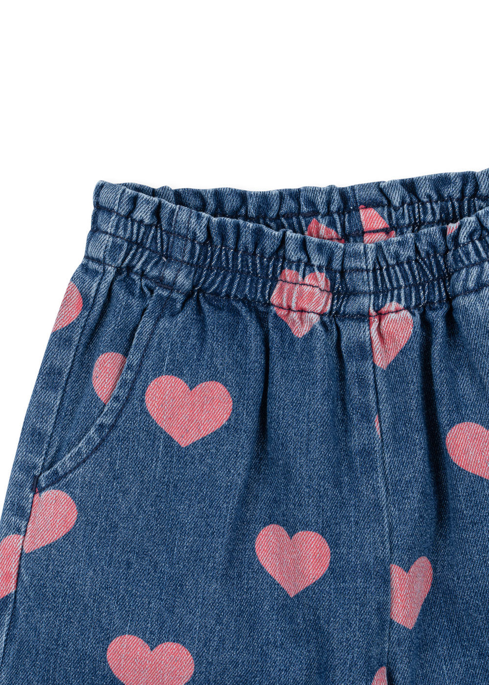 Konges Sløjd Konges Sløjd Magot FRILL Pants - BON COEUR PINK - Pearls & Swines