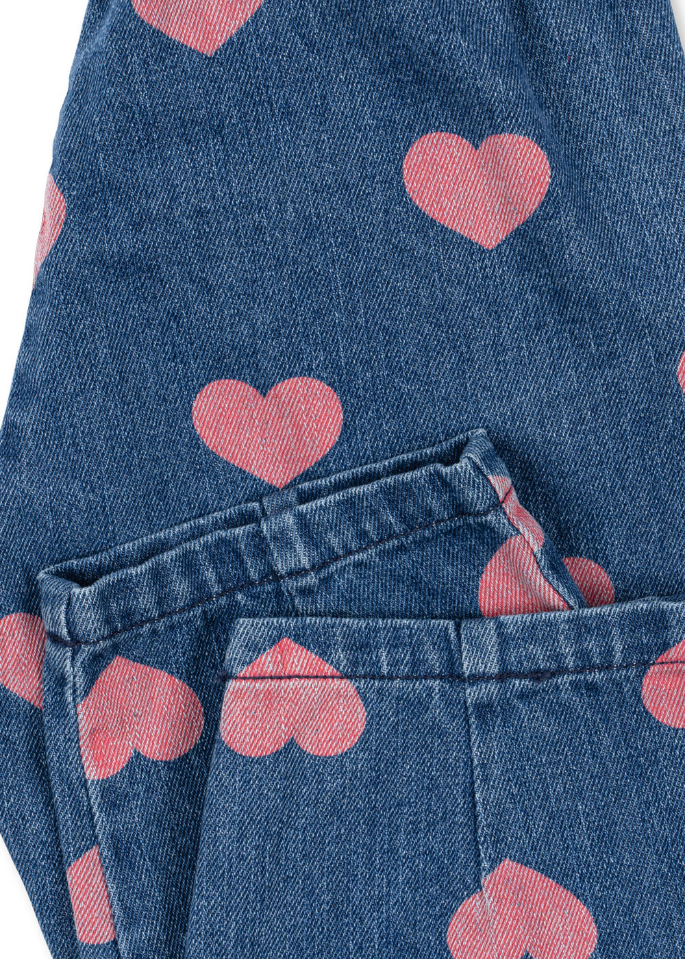 Konges Sløjd Konges Sløjd Magot FRILL Pants - BON COEUR PINK - Pearls & Swines