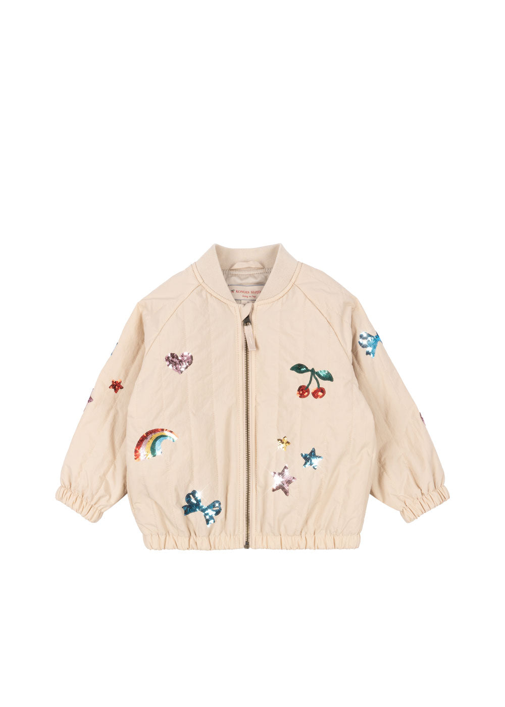 Konges Sløjd Konges Sløjd - Juno Sequin Bomber Jacket - Smoke Gray - Pearls & Swines