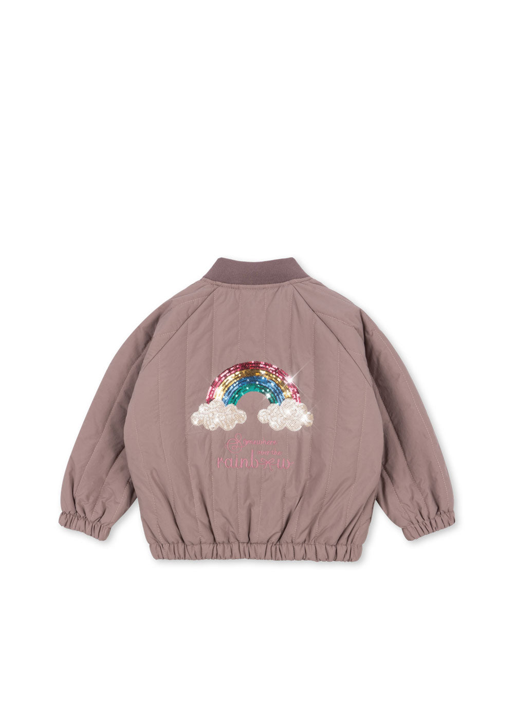 Konges Sløjd Konges Sløjd - Juno Sequin Bomber Jacket - Twilight Mauve - Pearls & Swines