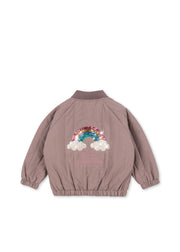 Konges Sløjd Konges Sløjd - Juno Sequin Bomber Jacket - Twilight Mauve - Pearls & Swines