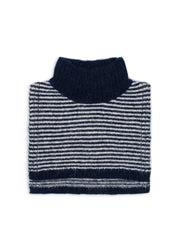 Konges Sløjd Konges Slojd - Berle neckwarmer - Ensign blue/buttercre - Pearls & Swines
