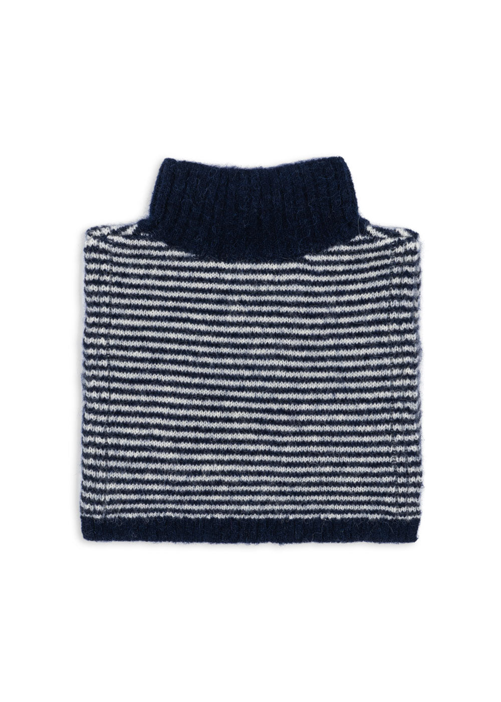 Konges Sløjd Konges Slojd - Berle neckwarmer - Ensign blue/buttercre - Pearls & Swines
