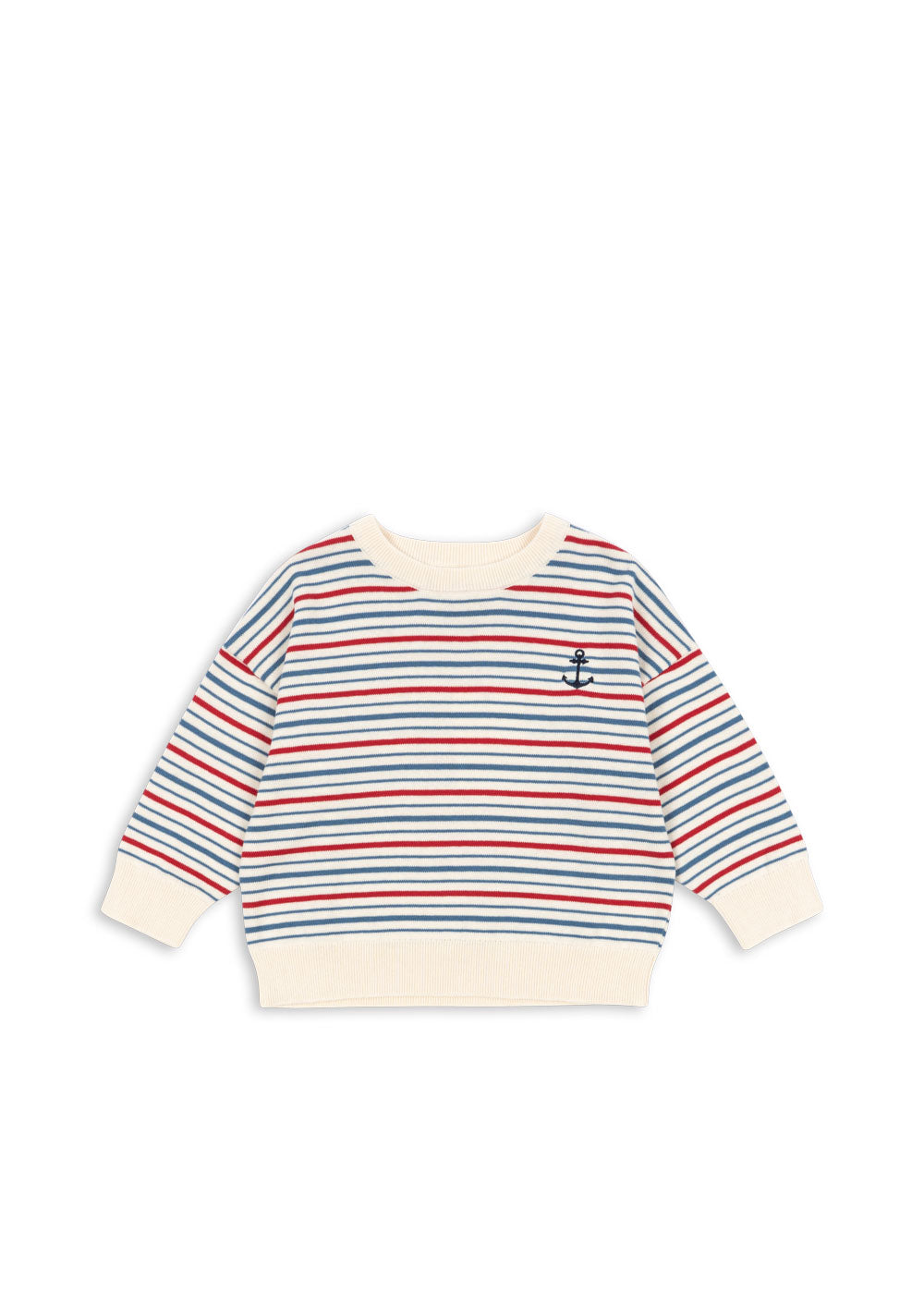 Konges Sløjd Konges Sløjd - Manis Knit sweater - Antique Stripe - Pearls & Swines