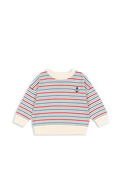 Konges Sløjd Konges Sløjd - Manis Knit sweater - Antique Stripe - Pearls & Swines