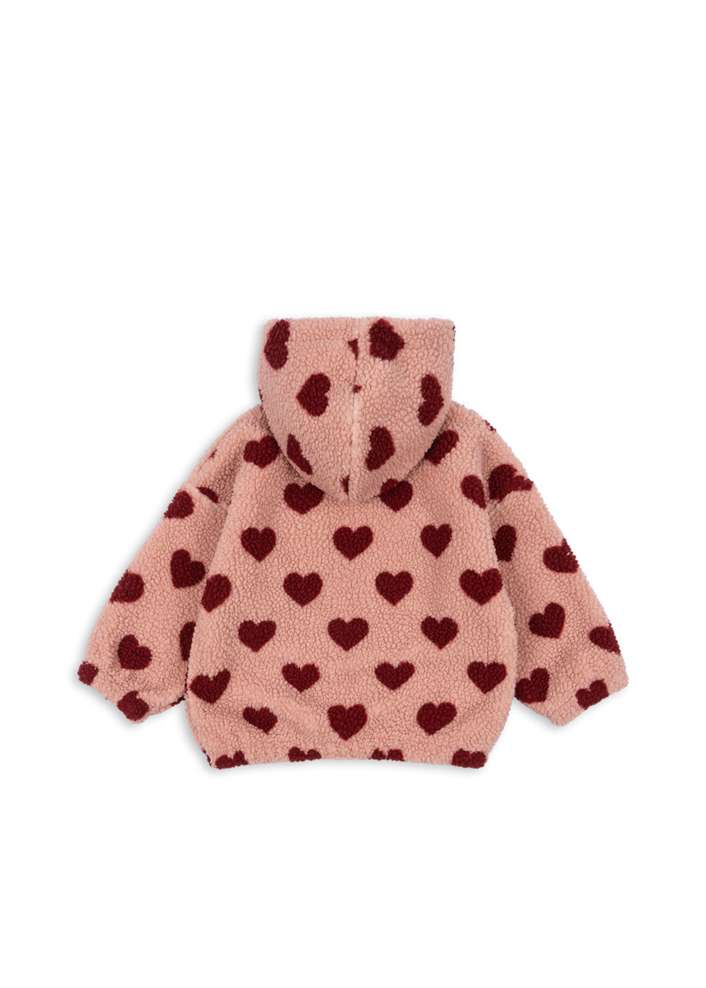 Konges Sløjd Konges Sløjd - Jody Teddy Hoodie GRS - Coeur Mellow - Pearls & Swines