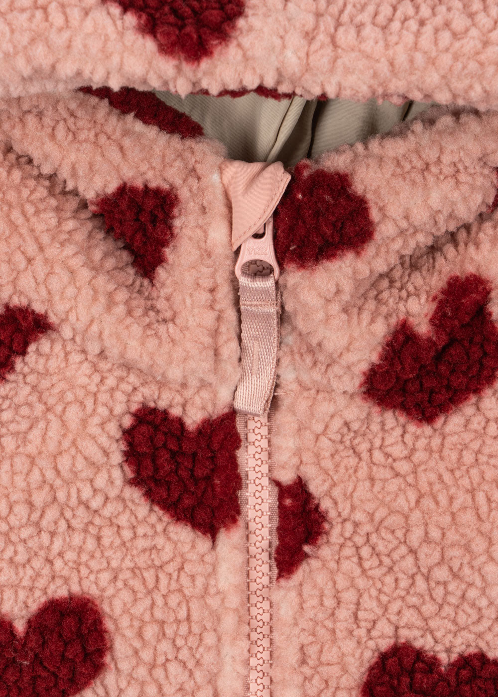 Konges Sløjd Konges Sløjd - Jody Teddy Hoodie GRS - Coeur Mellow - Pearls & Swines