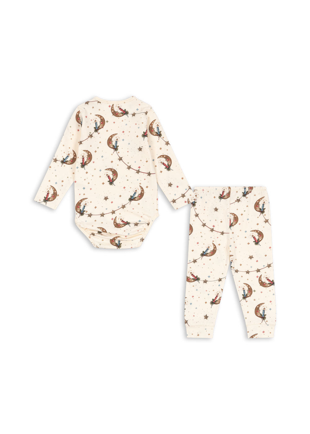 Konges Sløjd Konges Sløjd - Basic Body/Pants set Gots - Luna - Pearls & Swines