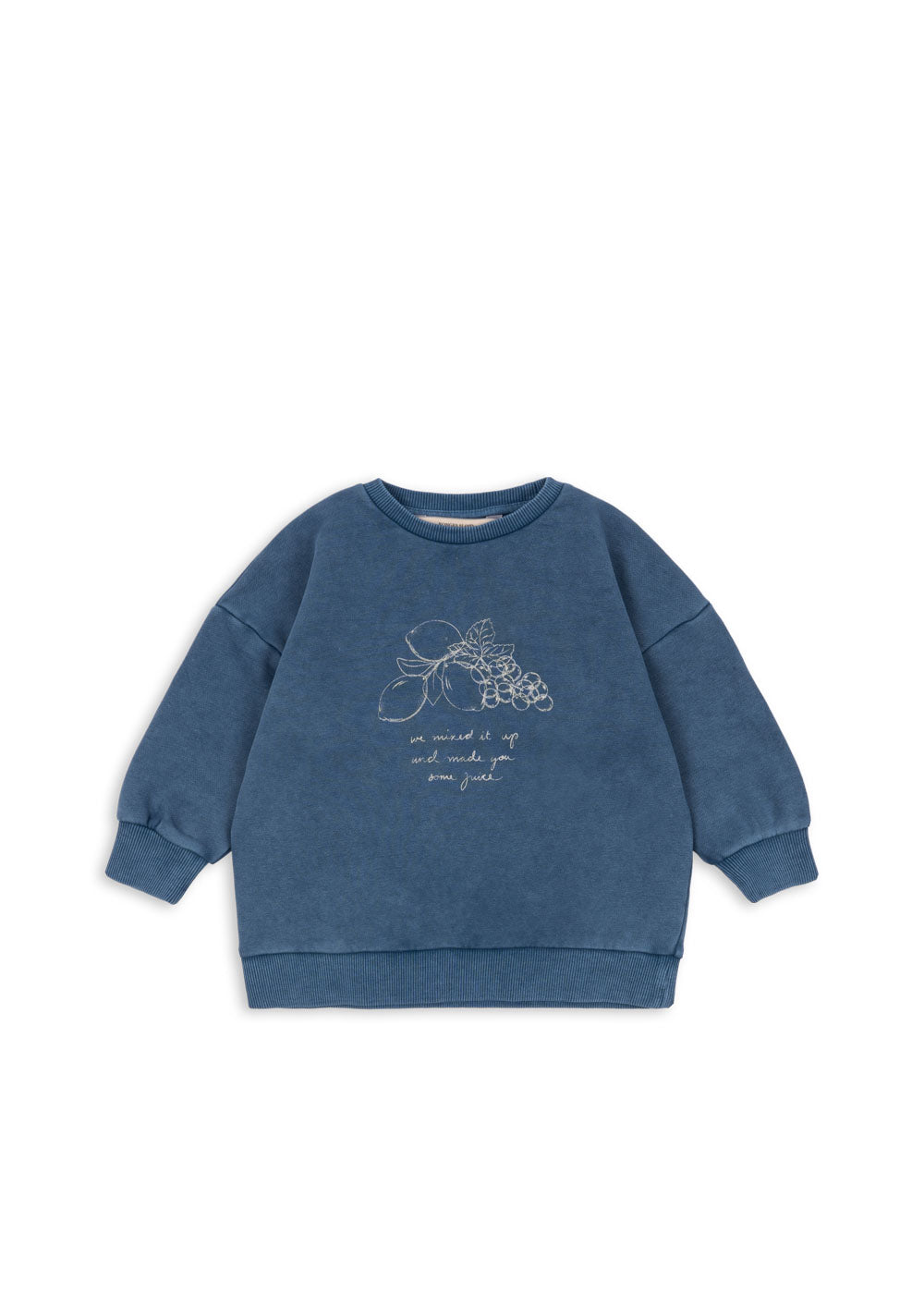 Konges Sløjd Konges Sløjd - Lou Washed Sweat Shirt OCS - Regal Orchid - Pearls & Swines