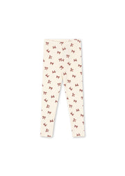 Konges Sløjd Konges Sløjd - Minnie Pants GOTS - Bow Rouge - Pearls & Swines