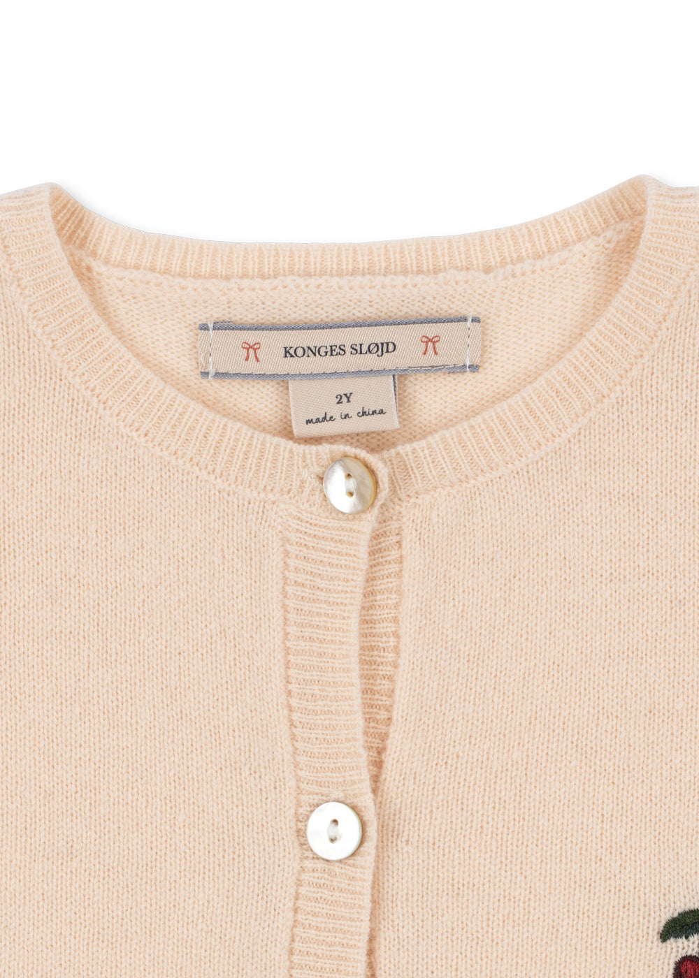 Konges Sløjd Konges Sløjd - Basi Cardigan - Buttercream - Pearls & Swines