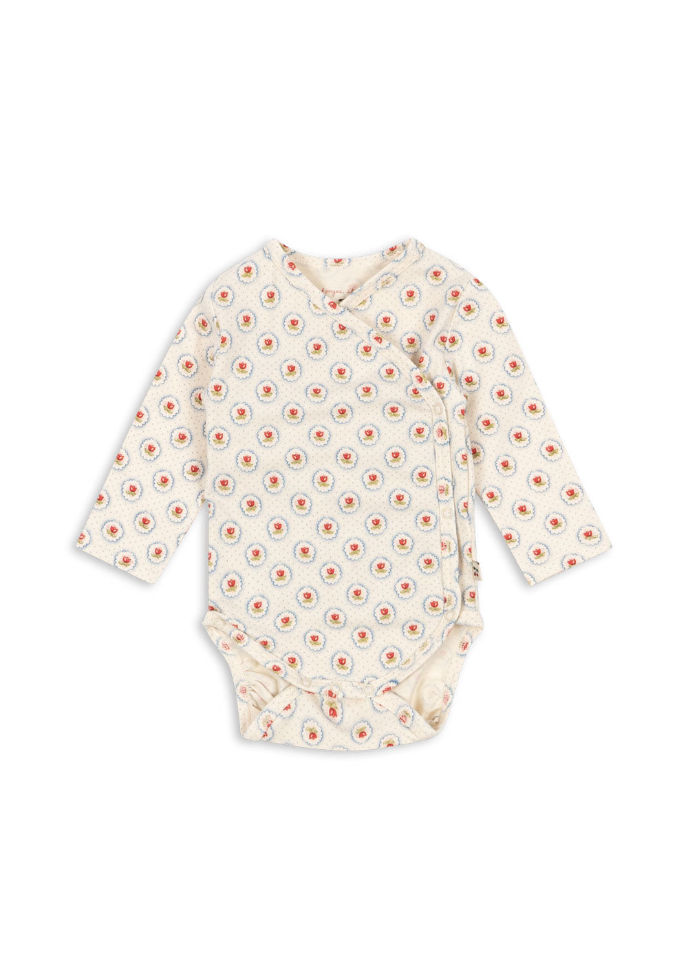 Konges Sløjd Konges Sløjd - Premature Basic LS Body GOTS - Mirage - Pearls & Swines