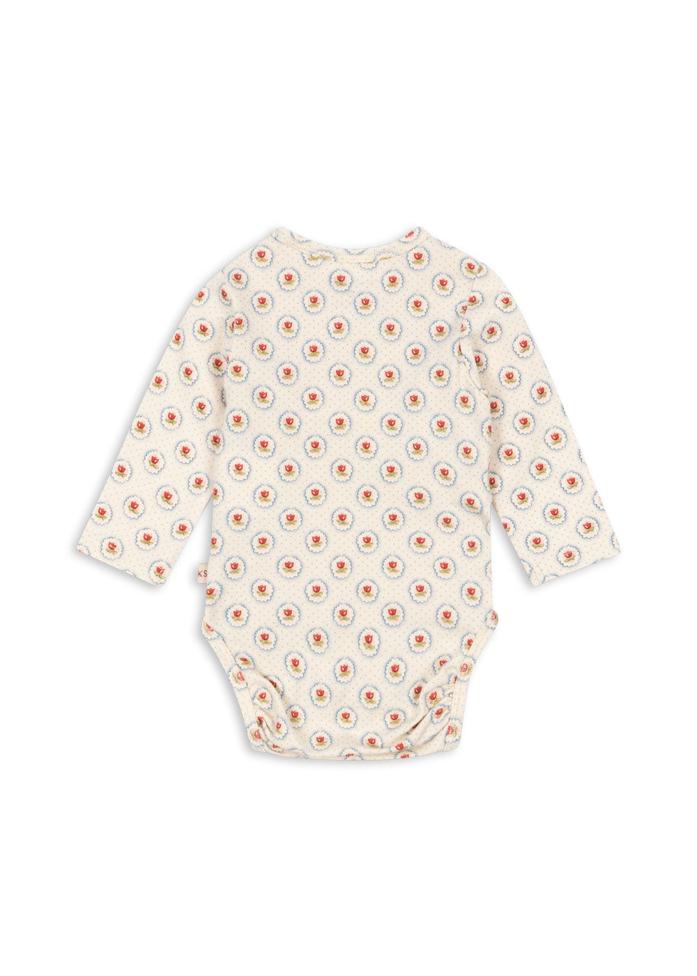 Konges Sløjd Konges Sløjd - Premature Basic LS Body GOTS - Mirage - Pearls & Swines