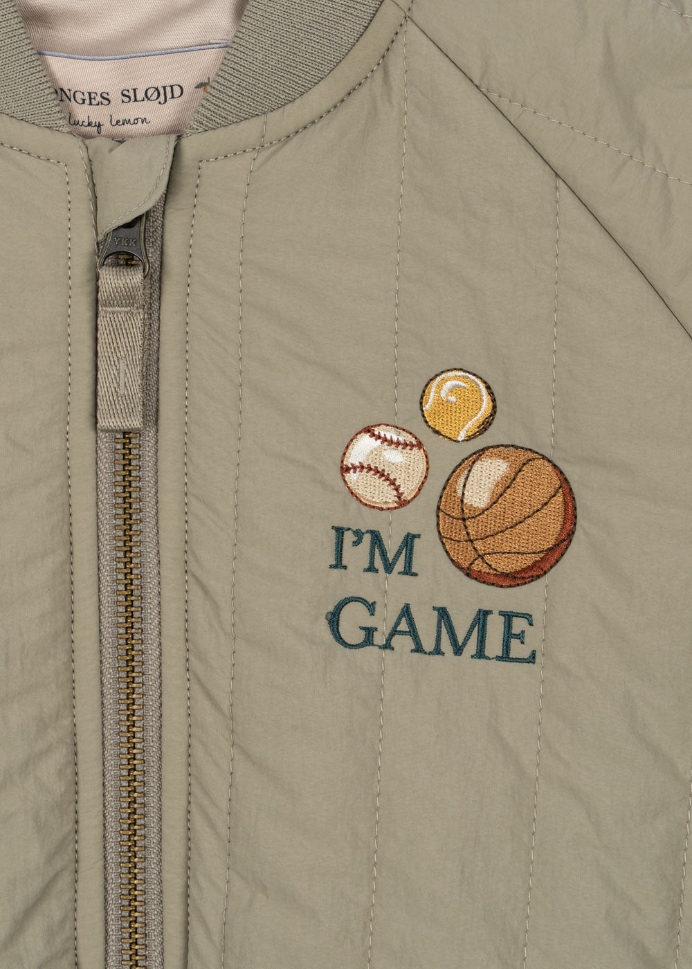 Konges Sløjd Konges Sløjd - Juno Bomber Jacket - I'm Game Laurel Oak - Pearls & Swines