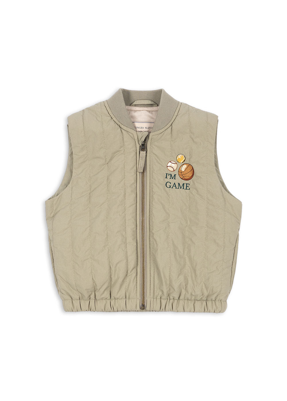 Konges Sløjd Konges Sløjd - Juno Vest - I'm Game Laurel Oak - Pearls & Swines