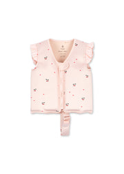 Konges Sløjd Sun Sale - Konges Sløjd - Avery Swim Vest - Cherry Coeur Rose - Pearls & Swines