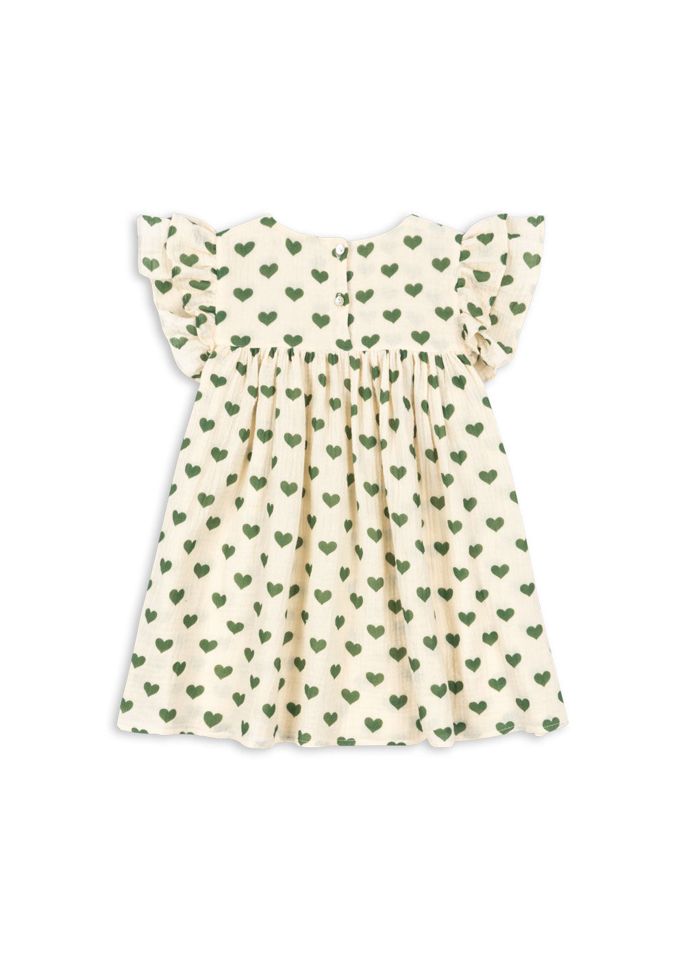 Konges Sløjd Sun Sale - Konges Sløjd - Coco Dress GOTS - Amour Verde - Pearls & Swines
