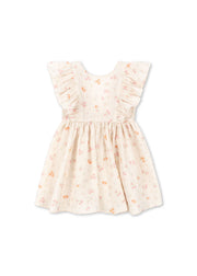 Konges Sløjd Sun Sale - Konges Sløjd - Elin Frill Dress GOTS - Nonoka - Pearls & Swines