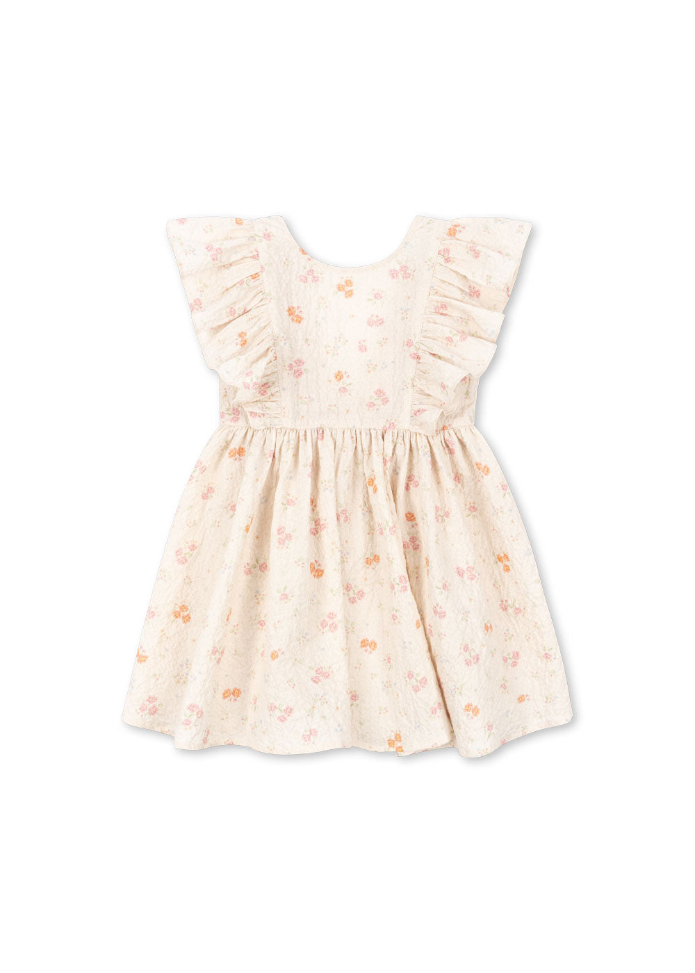 Konges Sløjd Sun Sale - Konges Sløjd - Elin Frill Dress GOTS - Nonoka - Pearls & Swines