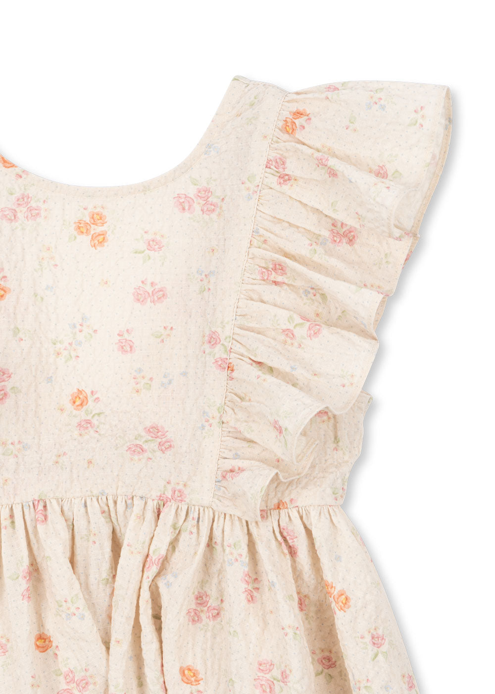 Konges Sløjd Sun Sale - Konges Sløjd - Elin Frill Dress GOTS - Nonoka - Pearls & Swines