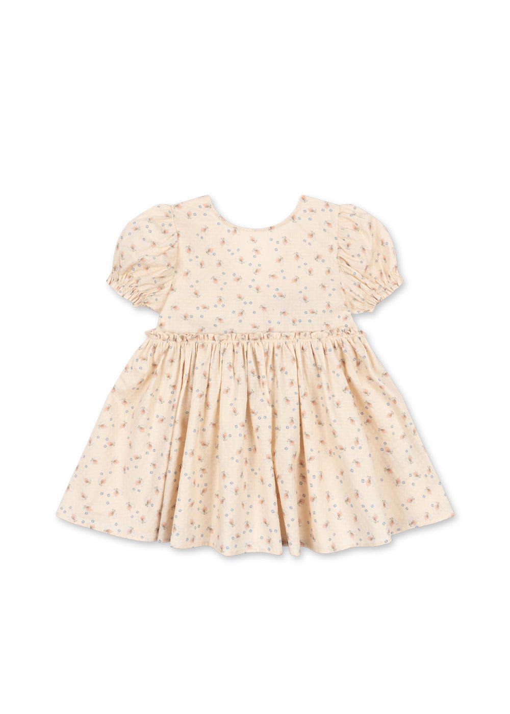Konges Sløjd Sun Sale - Konges Sløjd - Evia Bow Dress GOTS - Brise D'ètè - Pearls & Swines