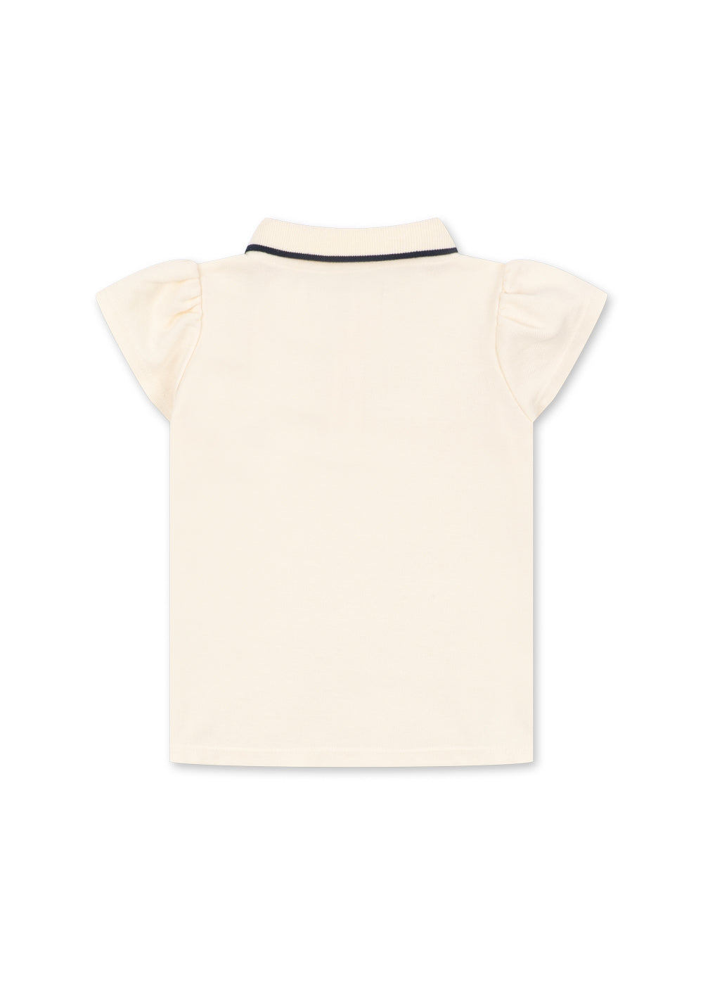 Konges Sløjd Sun Sale - Konges Sløjd - Florita Polo Shirt OCS - Antique White - Pearls & Swines