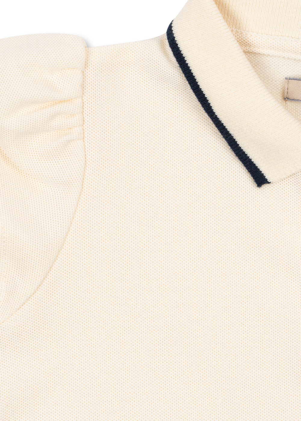 Konges Sløjd Sun Sale - Konges Sløjd - Florita Polo Shirt OCS - Antique White - Pearls & Swines