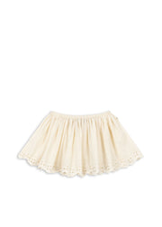 Konges Sløjd Konges Sløjd - Posey Skirt - Antique White - Pearls & Swines