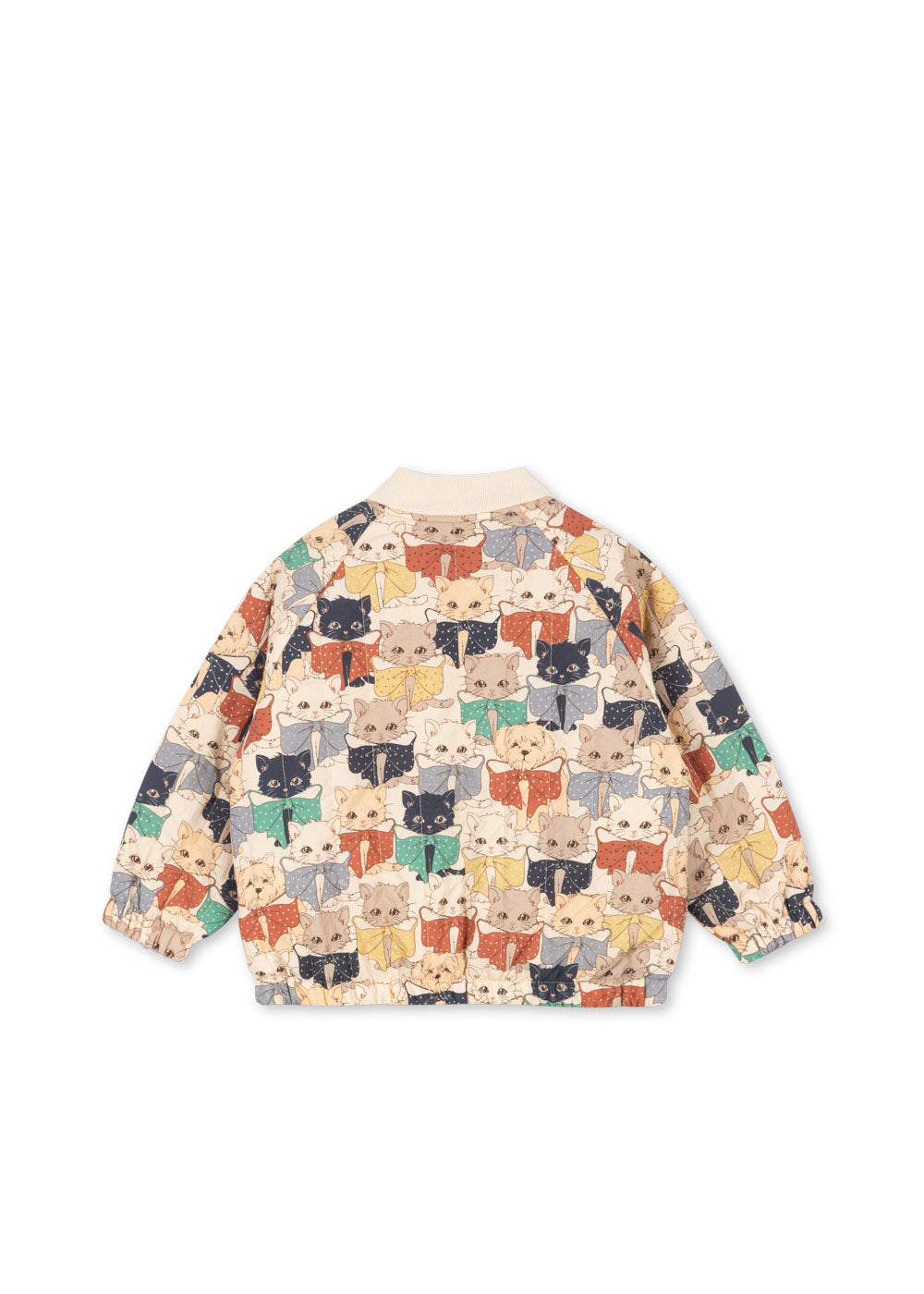 Konges Sløjd Konges Sløjd - Juno Printed Bomber Jacket - Like Cats and Dogs - Pearls & Swines