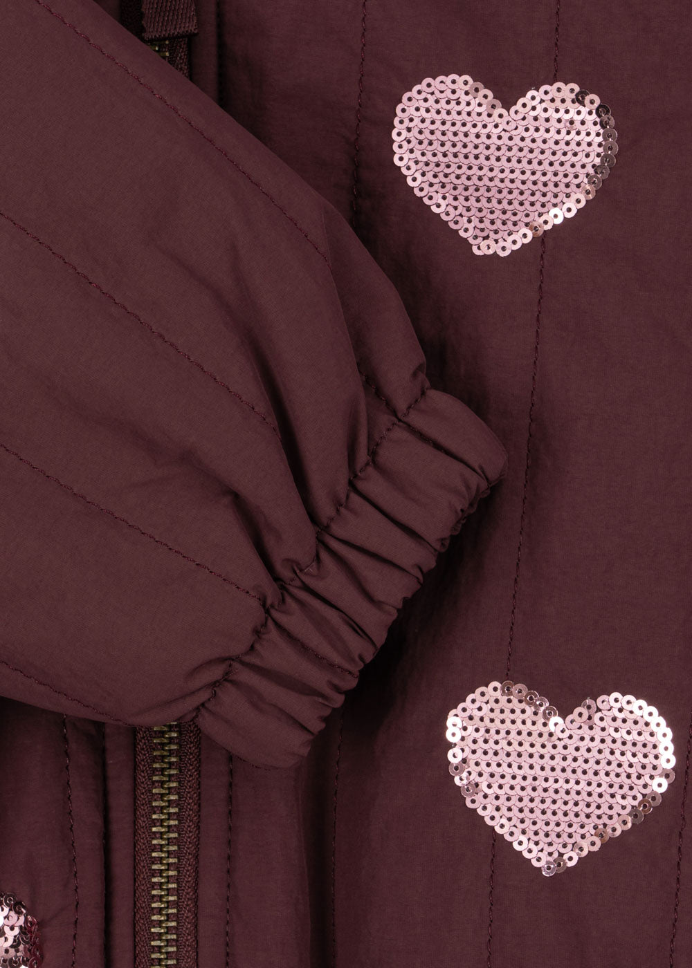 Konges Sløjd Konges Sløjd - Juno Sequin Bomber Jacket - Decadent Chocolate - Pearls & Swines