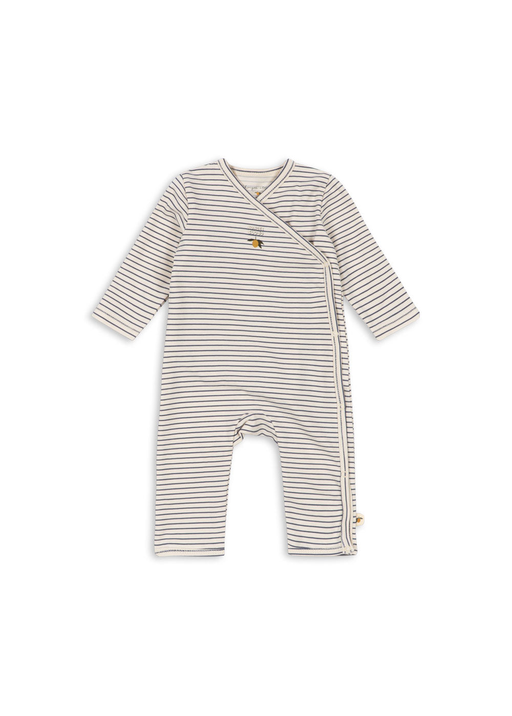 Konges Sløjd Konges Sløjd - Basic Newborn Onesie GOTS - Stripe Como - Pearls & Swines