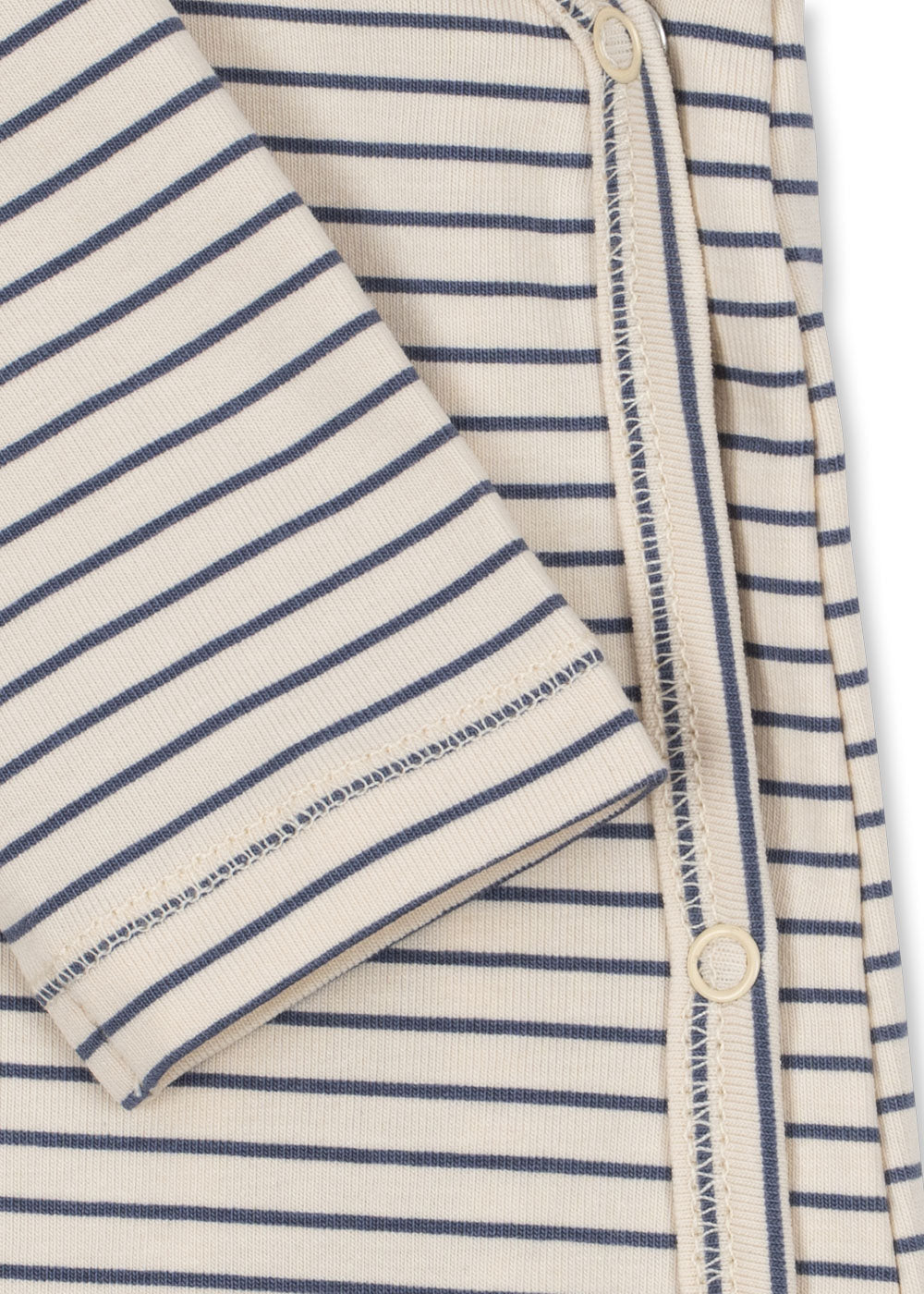 Konges Sløjd Konges Sløjd - Basic Newborn Onesie GOTS - Stripe Como - Pearls & Swines