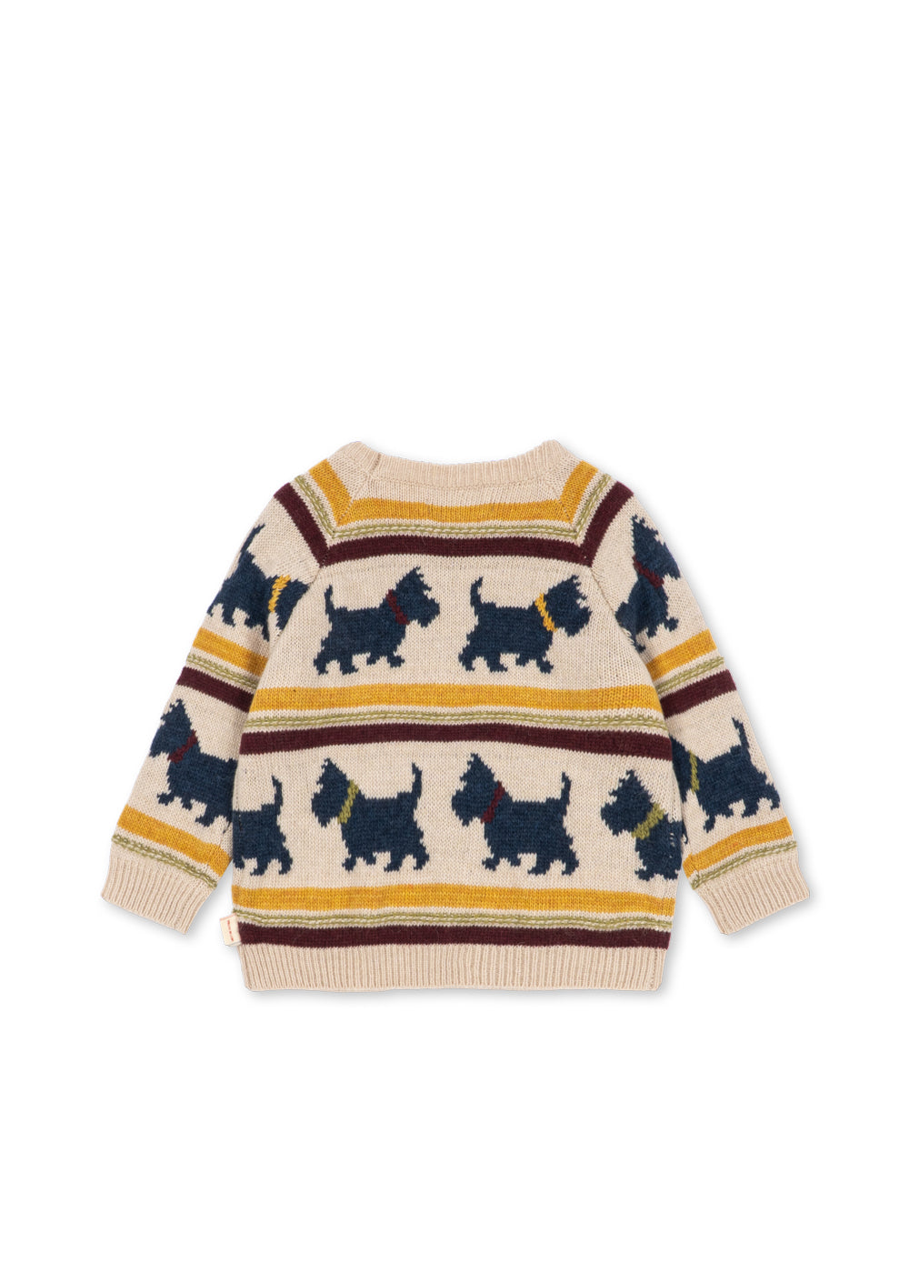 Konges Sløjd Konges Sløjd - Belou Knit Sweater - Piccolo Scottie - Pearls & Swines