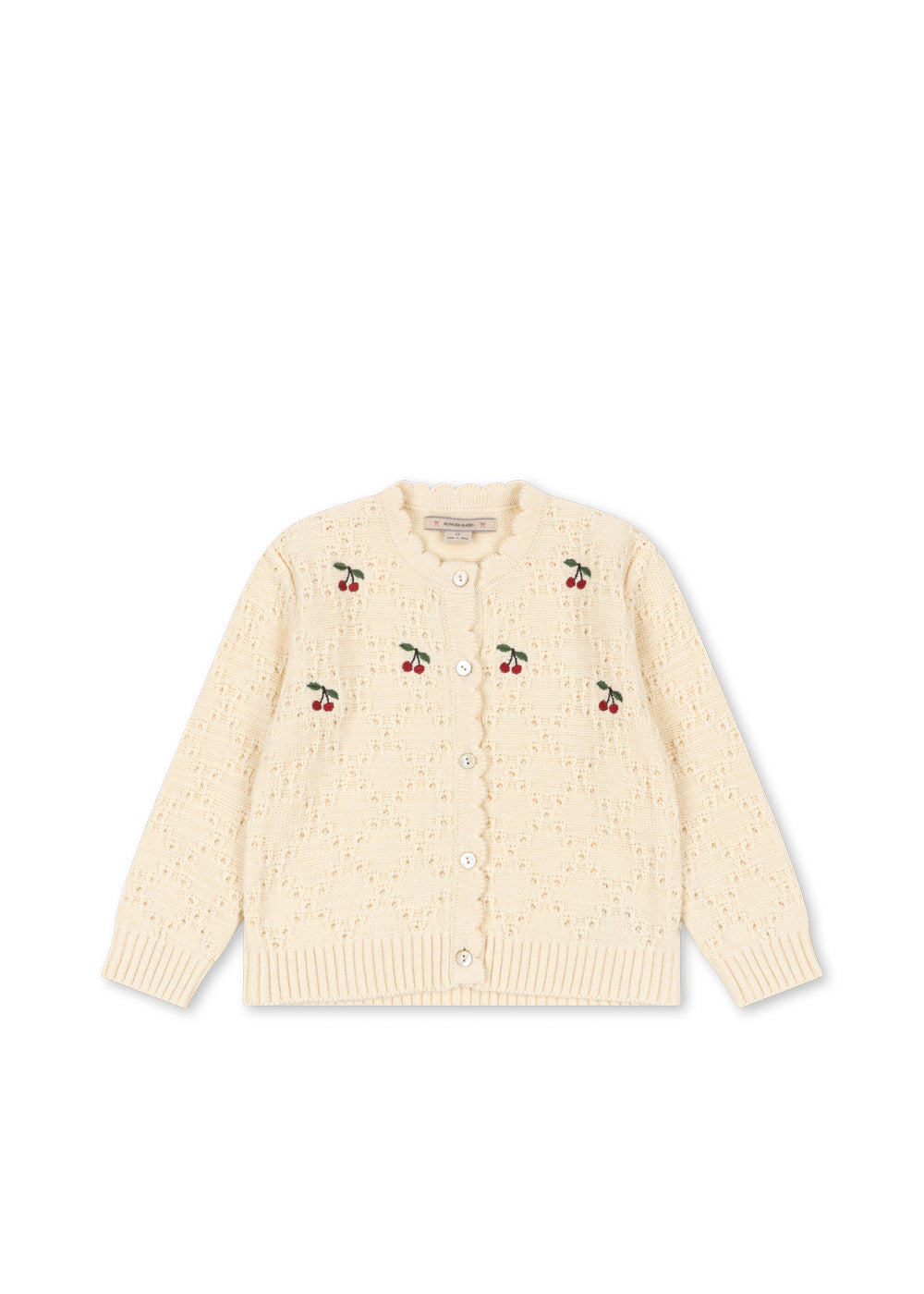 Konges Sløjd Konges Sløjd - Cocolo Cardigan - Buttercream - Pearls & Swines