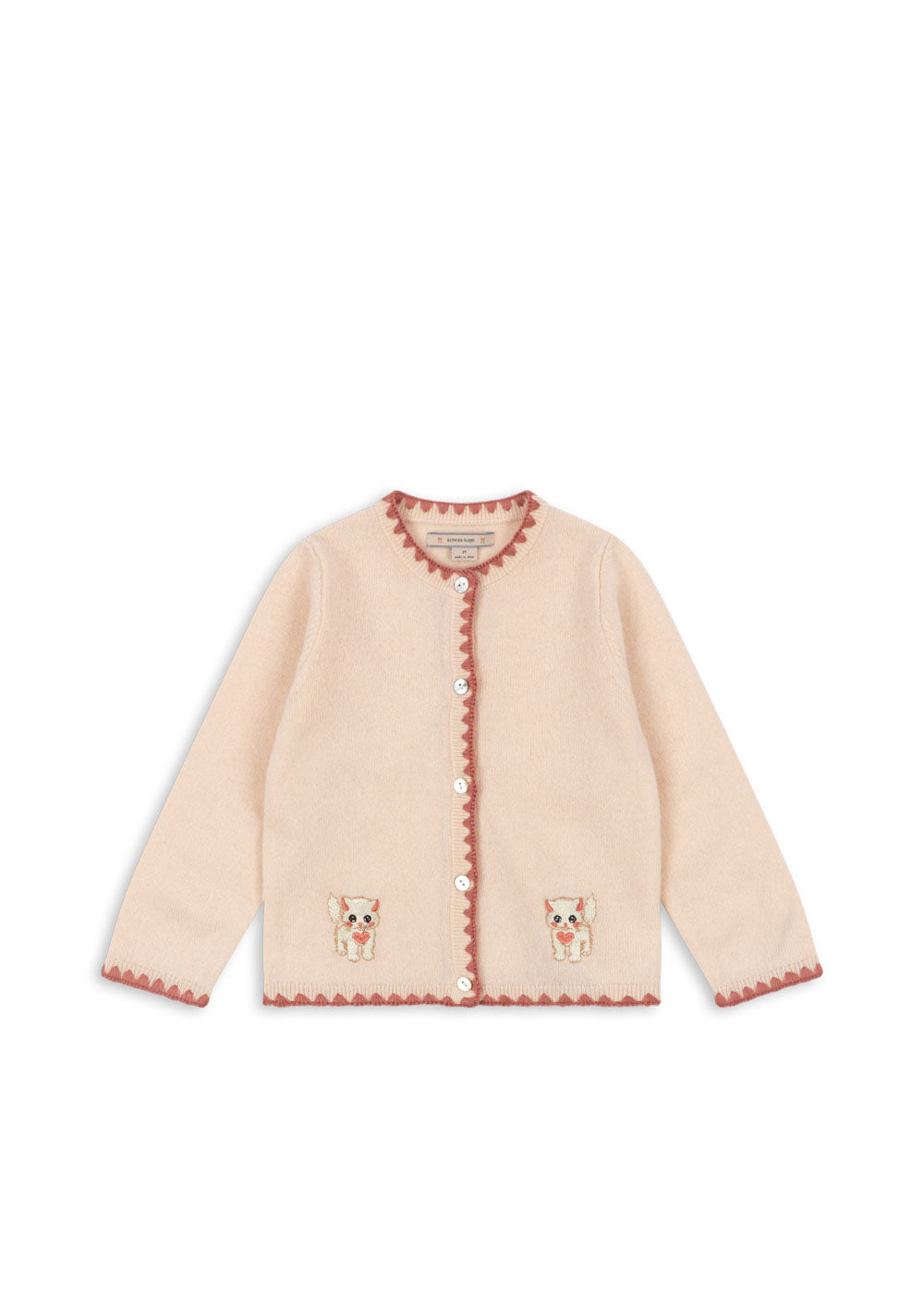Konges Sløjd Konges Sløjd - Collette Cardigan - Rosey - Pearls & Swines