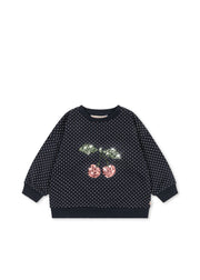 Konges Sløjd Konges Sløjd - Lou Dot Sequin Sweat Shirt - Dot Tout Petite - Pearls & Swines