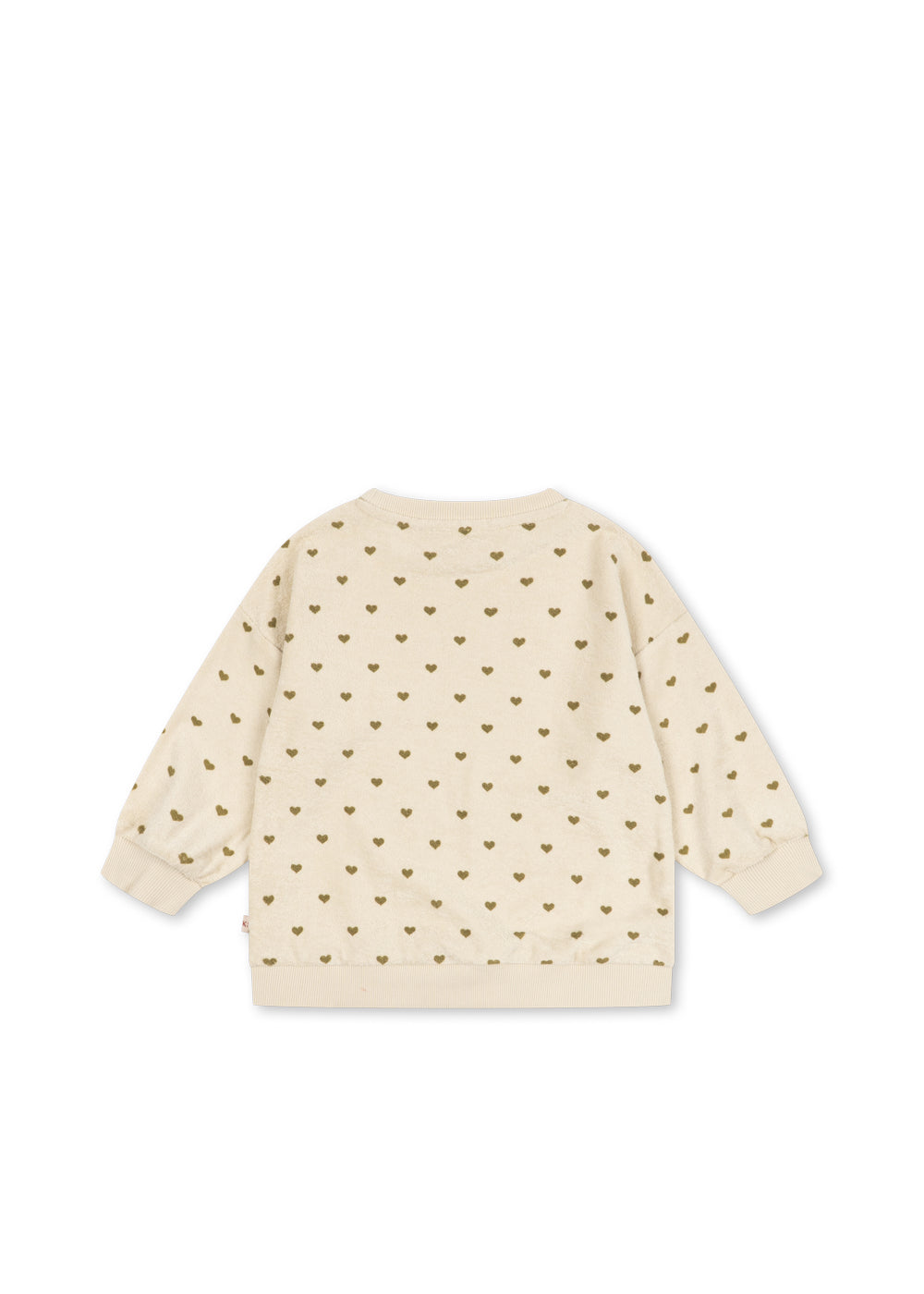 Konges Sløjd Konges Sløjd - Mitty Sweat Shirt GOTS - Oyster Coeur - Pearls & Swines