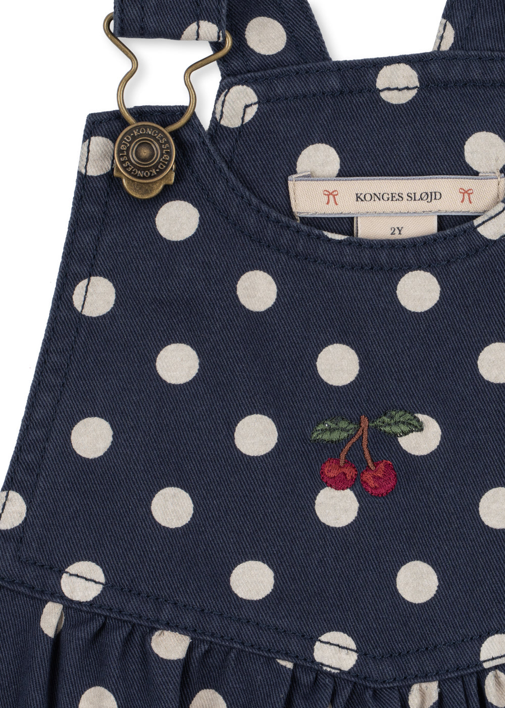 Konges Sløjd Konges Sløjd - Nola Spencer Dress GOTS - Dot Nuit - Pearls & Swines