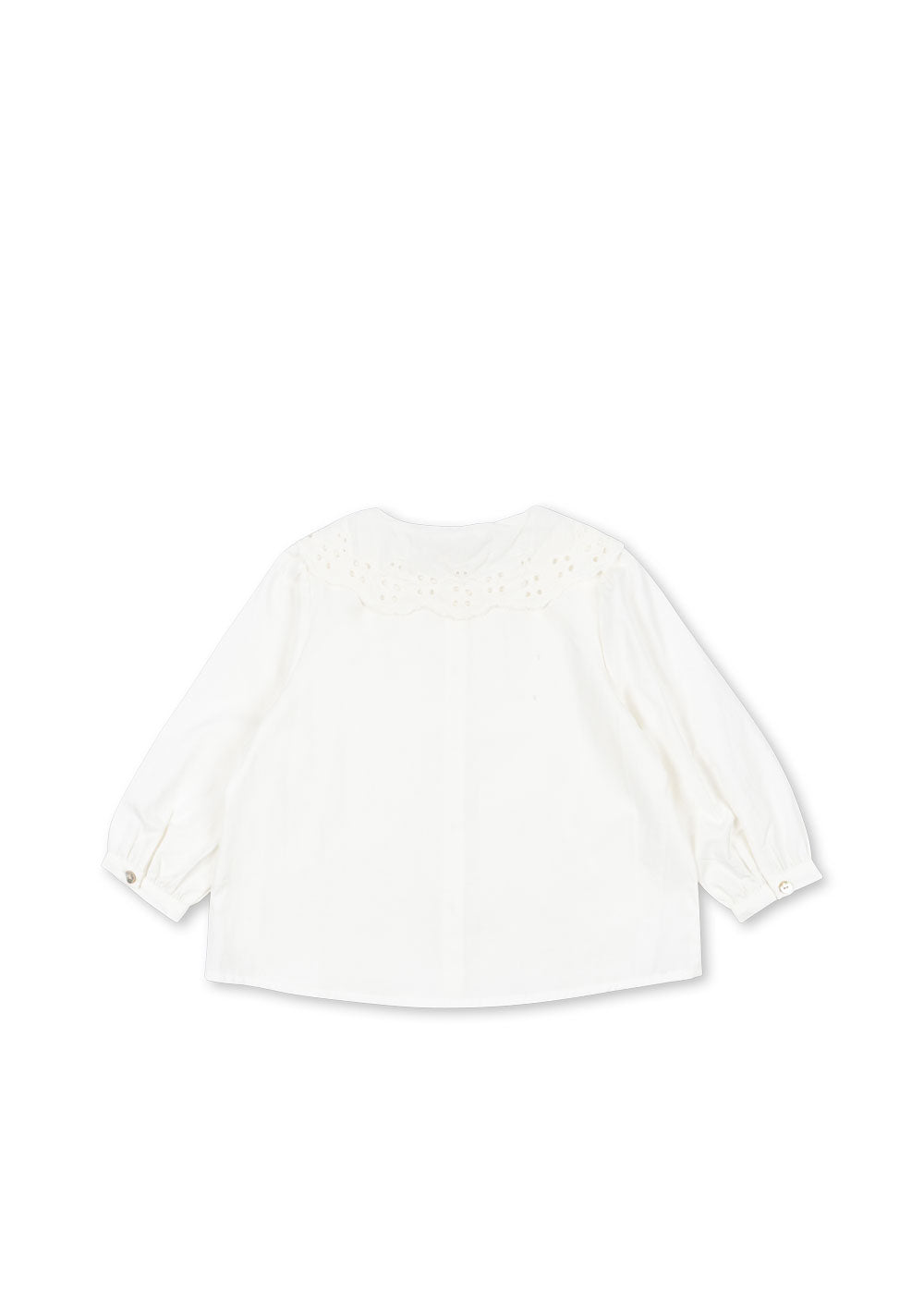 Konges Sløjd Konges Sløjd - Rilo Collar Shirt GOTS - Optic White - Pearls & Swines