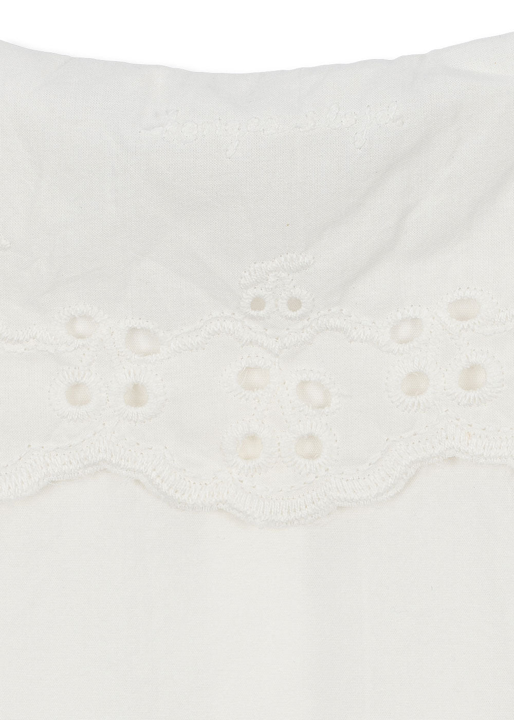 Konges Sløjd Konges Sløjd - Rilo Collar Shirt GOTS - Optic White - Pearls & Swines