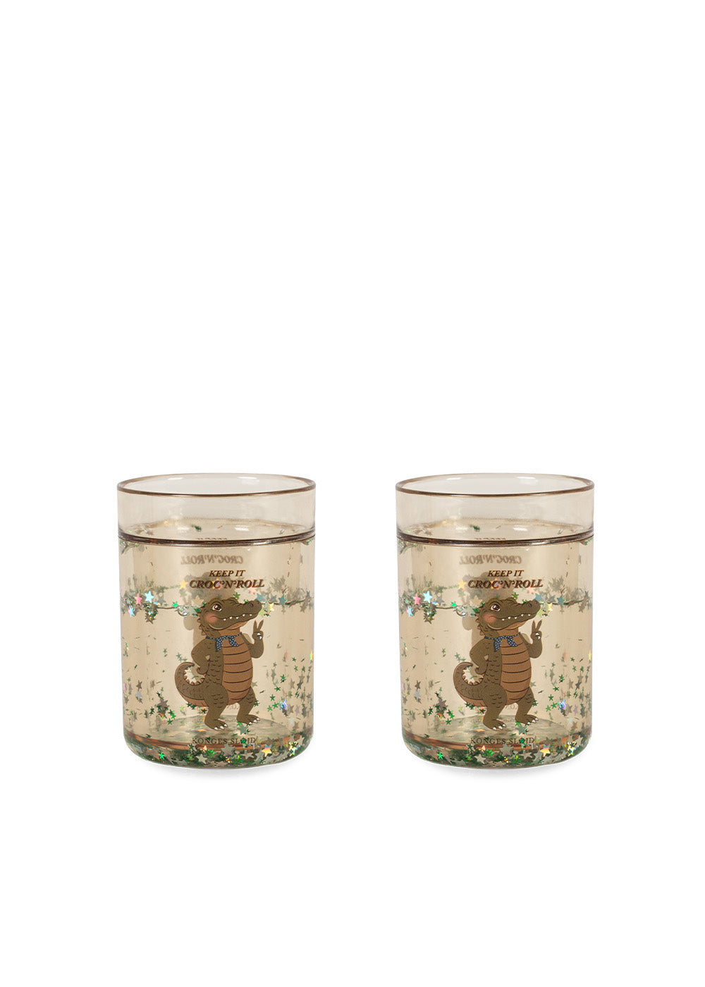 Konges Sløjd Konges Sløjd - 2 Pack Glitter Cups- Crocodile - Pearls & Swines