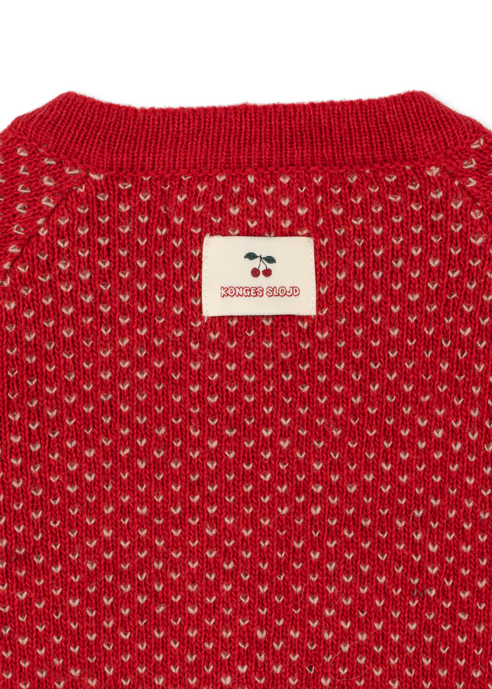 Konges Sløjd Konges Sløjd - Belou Cardigan - Cat Rouge - Pearls & Swines