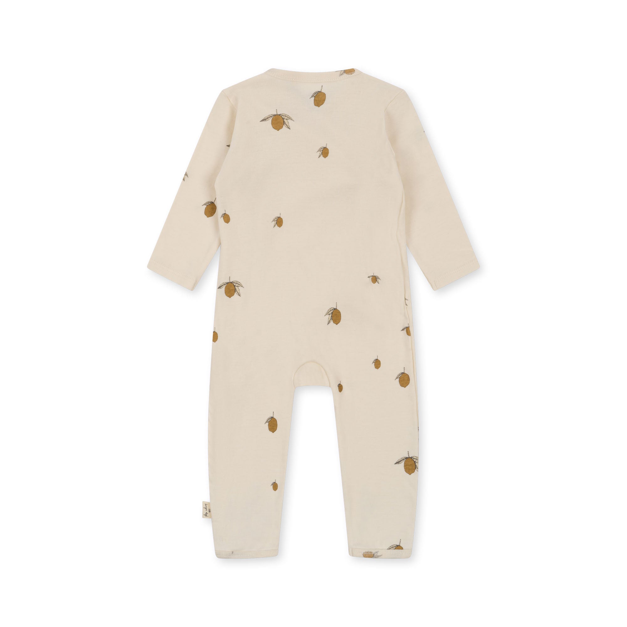 Konges Sløjd Konges Sløjd - Newborn Onesie - Lemon - Pearls & Swines