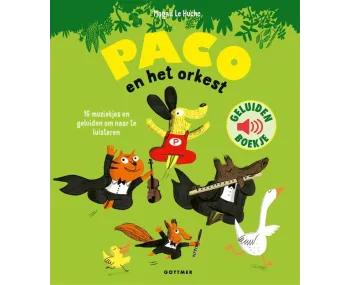Pearls and Swines Paco en het orkest - Geluidenboek - Pearls & Swines
