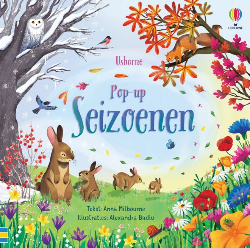 Pearls & Swines Seizoenen - Pop-Up - Kartonboek - Pearls & Swines