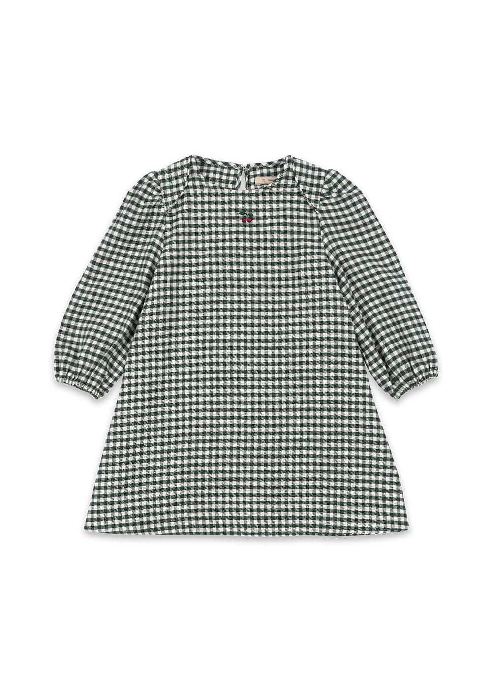 Konges Sløjd - Foret Dress GOTS - Green check