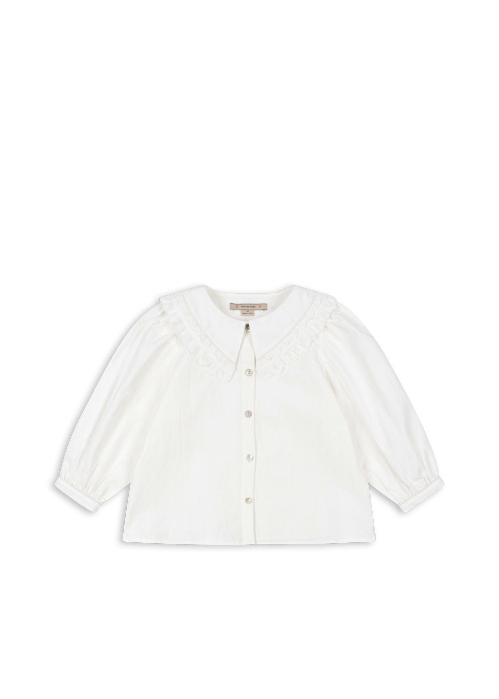 Konges Sløjd - Coeur Collar Shirt GOTS - Optic White