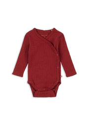 Konges Sløjd - Minnie Premature Body GOTS - Red Dahlia