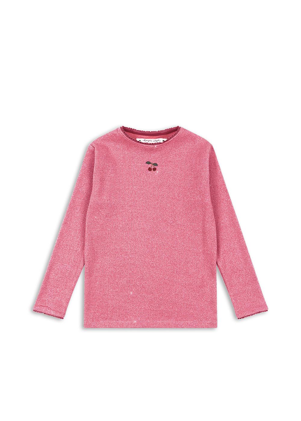 Konges Sløjd Konges Sløjd - Role Blouse - Rapture Rose - Pearls & Swines